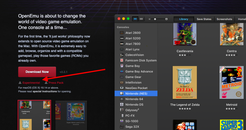what n64 emulator works on mac