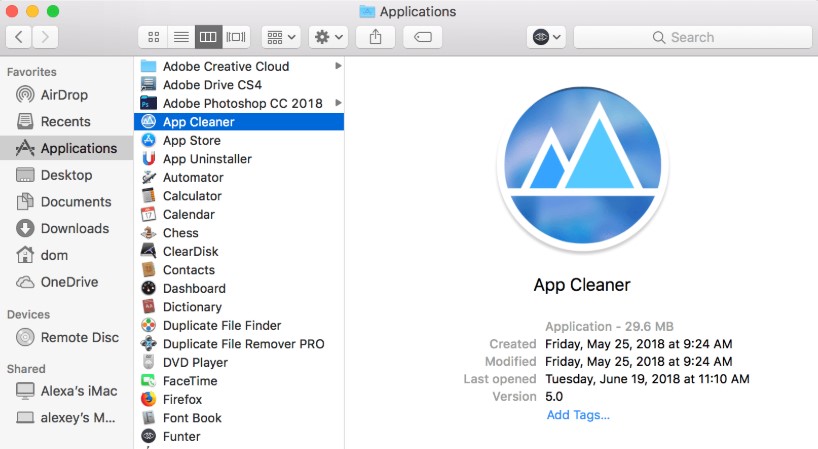 best mac app cleaner 2018